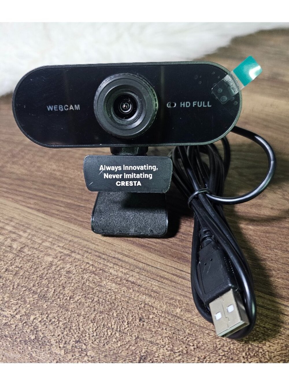 Full HD USB-A Webcam Web Digital Camera with Adjustable Foot